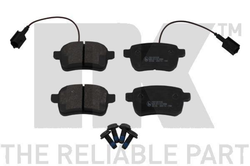 NK 221032 Bremsbelagsatz, Scheibenbremse f&uuml;r ALFA ROMEO