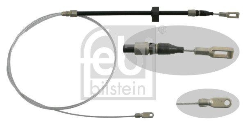 FEBI BILSTEIN 27974 Handbremsseil f&uuml;r Mercedes-Benz