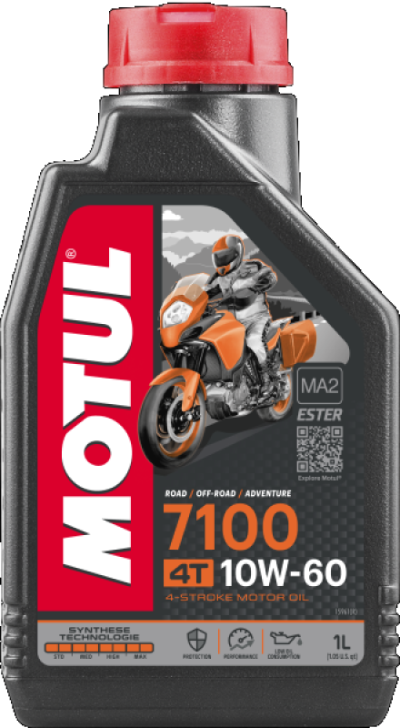 MOTUL 109384 Motoröl 7100 4T 10W-60 Kanister 1L