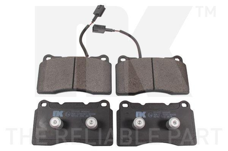 NK 221035 Bremsbelagsatz, Scheibenbremse f&uuml;r ALFA ROMEO