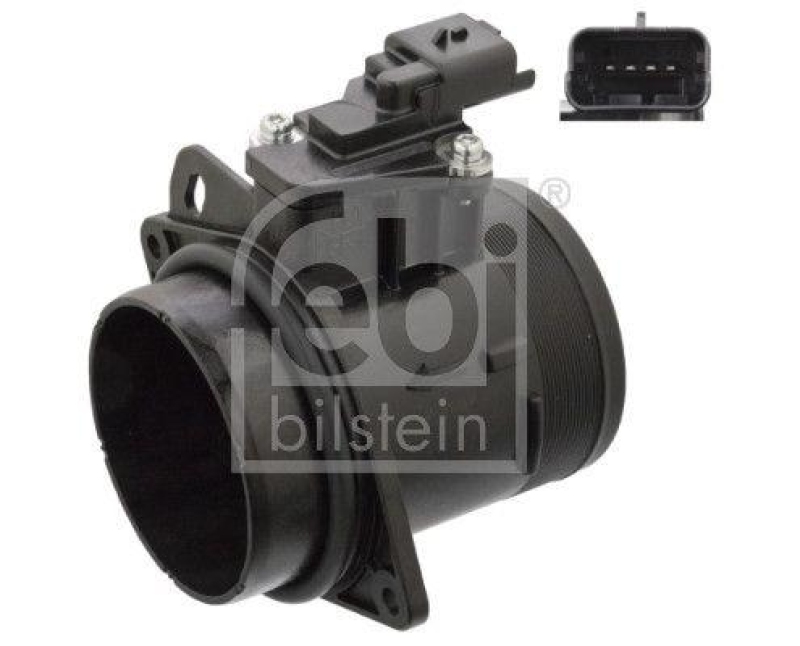 FEBI BILSTEIN 105769 Luftmassenmesser mit Geh&auml;use f&uuml;r Peugeot