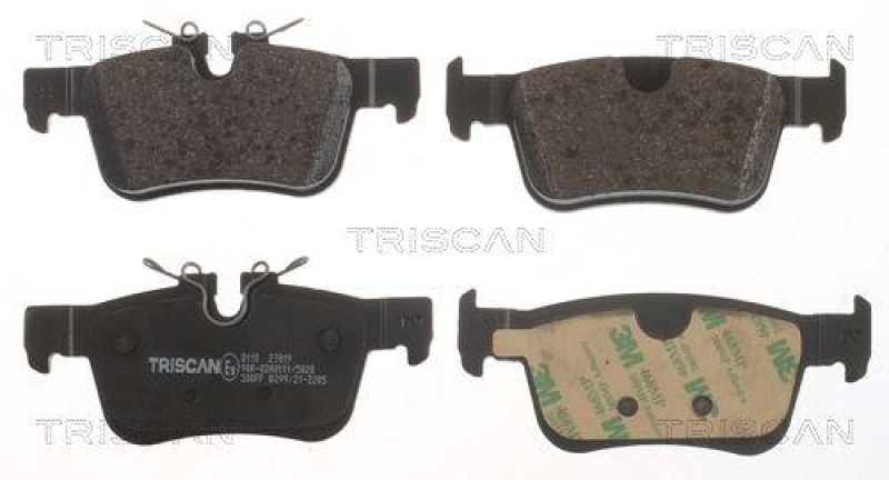 TRISCAN 8110 27019 Bremsbelag Hinten f&uuml;r Volvo