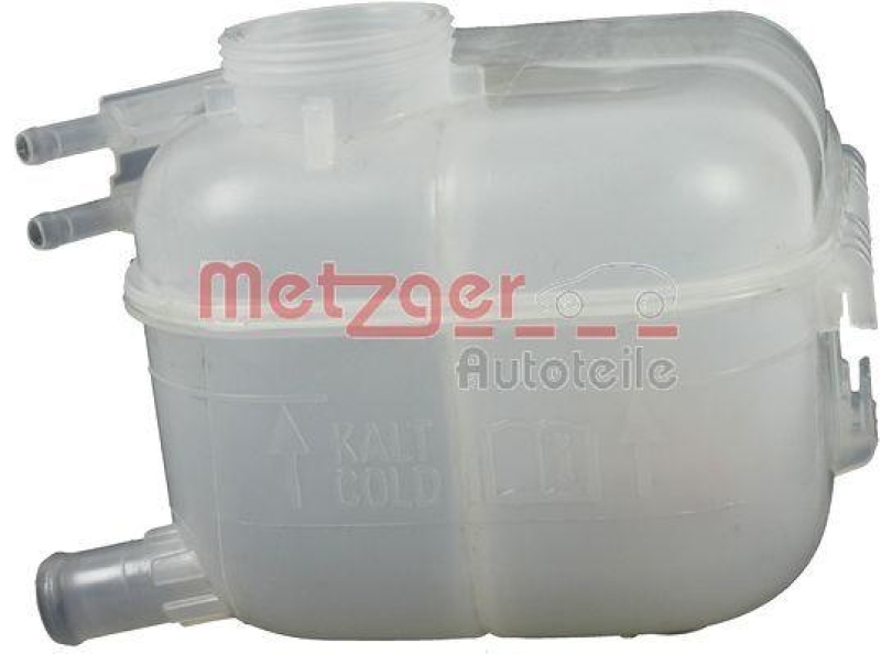 METZGER 2140094 Ausgleichsbehälter, Kühlmittel für OPEL OHNE DECKEL, OHNE SENSOR
