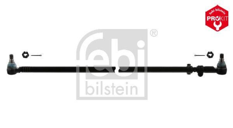 FEBI BILSTEIN 40692 Lenkstange mit Kronenmuttern und Splinten für DAF