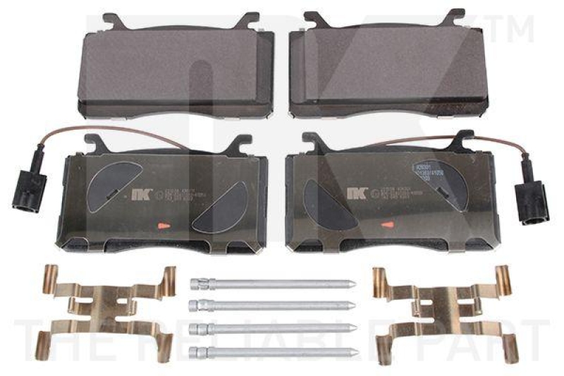 NK 221038 Bremsbelagsatz, Scheibenbremse f&uuml;r ALFA ROMEO