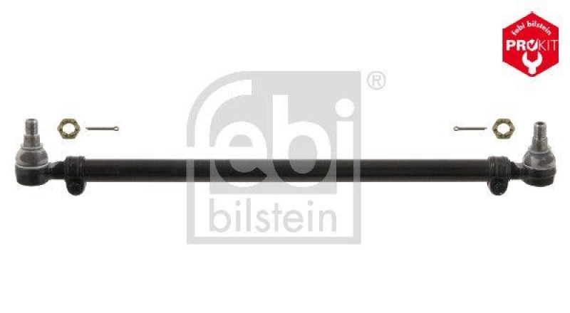 FEBI BILSTEIN 29660 Lenkstange mit Kronenmuttern und Splinten, vom Lenkgetriebe zur 1. Vorderachse für DAF