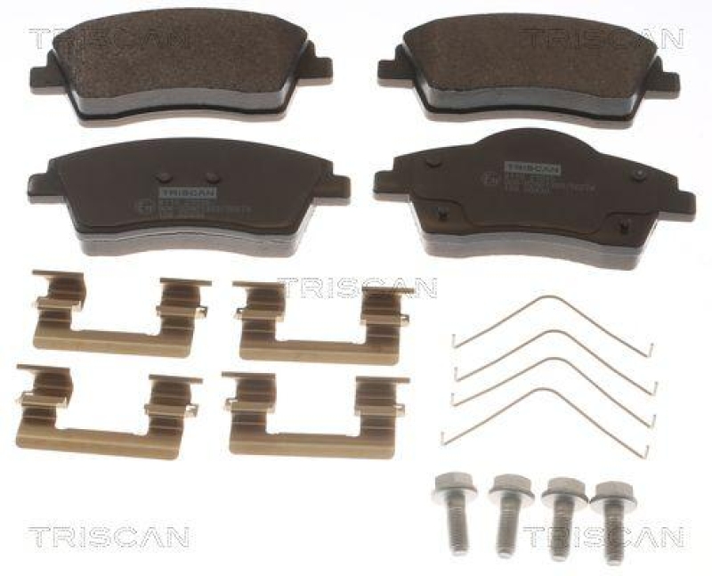 TRISCAN 8110 27030 Bremsbelag Vorne f&uuml;r Volvo