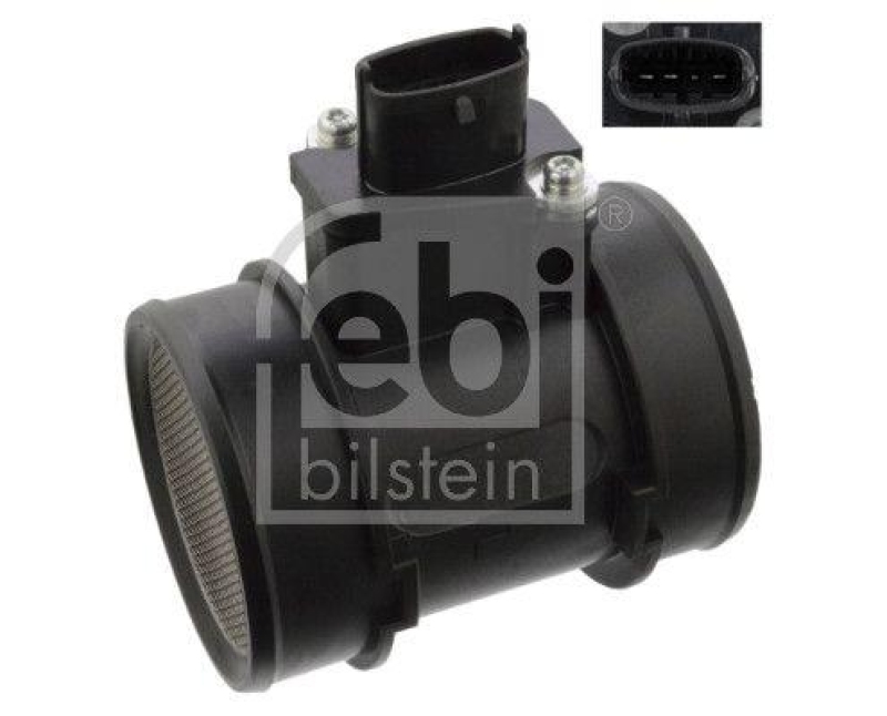 FEBI BILSTEIN 105776 Luftmassenmesser mit Geh&auml;use f&uuml;r Opel