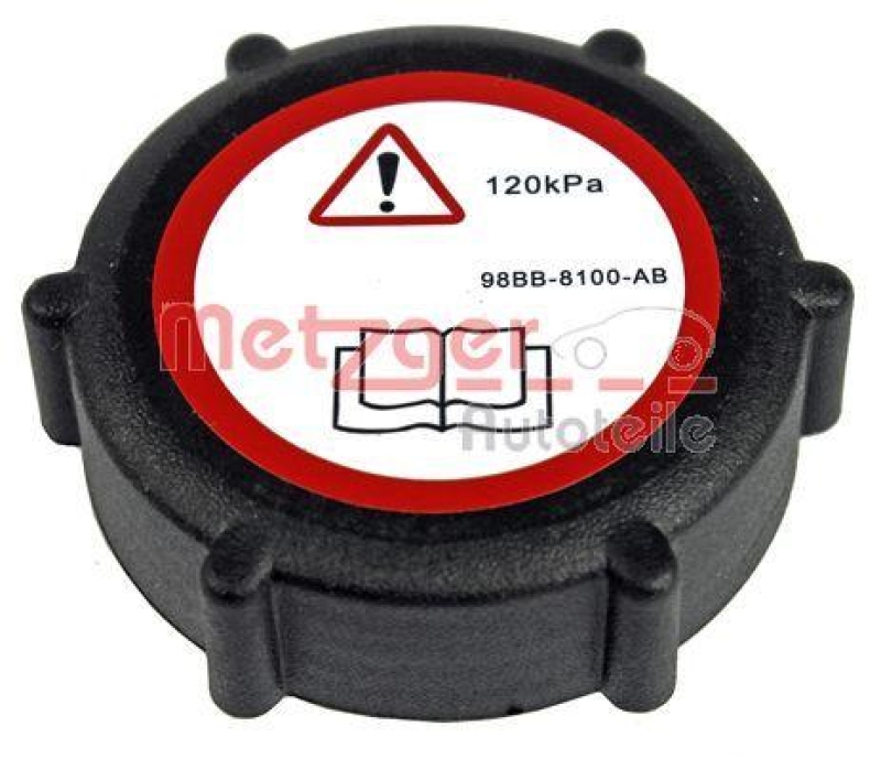 METZGER 2140112 Verschlussdeckel, Kühlmittelbehälter für FORD KUNSTSTOFF