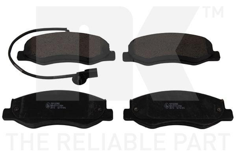 NK 223965 Bremsbelagsatz, Scheibenbremse f&uuml;r OPEL, RENAULT, VAUX