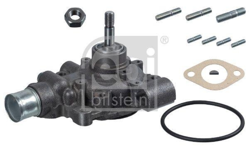 FEBI BILSTEIN 15375 Wasserpumpe mit Bolzen, Dichtung und Dichtring f&uuml;r Iveco