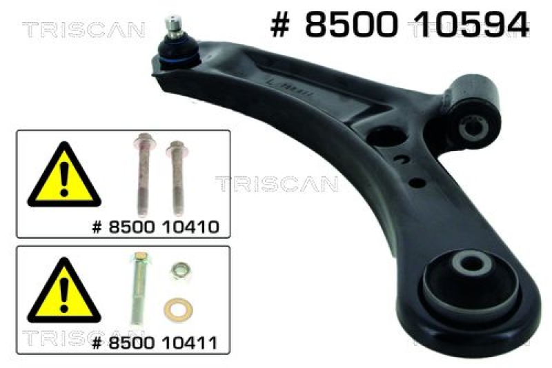 TRISCAN 8500 10594 Querlenker für Fiat, Suzuki