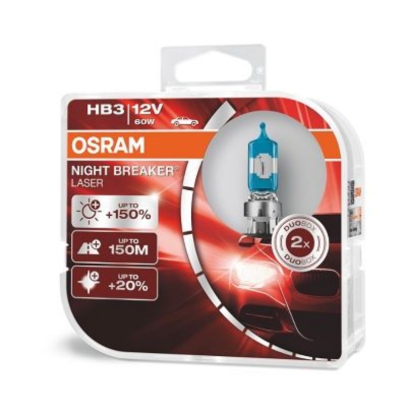 OSRAM 9005NL-HCB Glühbirnen HB3 NIGHT BREAKER® LASER 60W