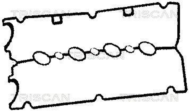 TRISCAN 515-5095 Ventildeckeldichtung für Opel