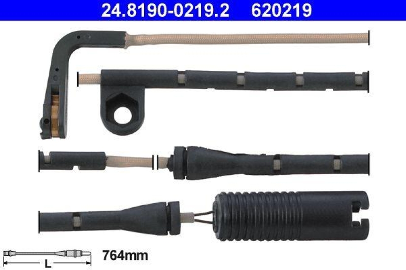 ATE 24.8190-0219.2 Warnkontakt für BMW E39 VA