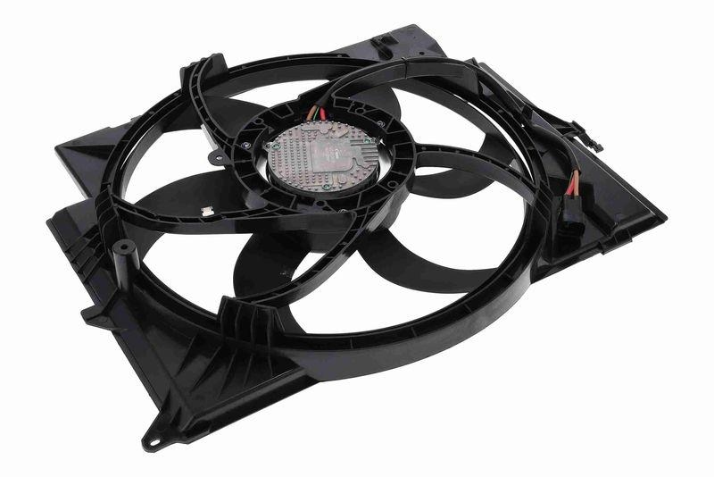 VEMO V20-01-0019 L&uuml;fter, Motork&uuml;hlung 400 W, 490mm, mit Rahmen f&uuml;r BMW