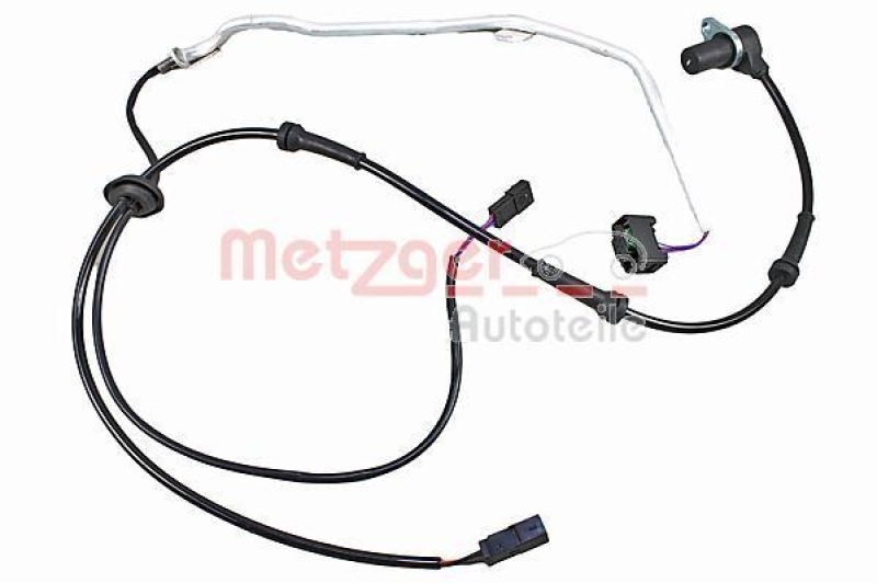 METZGER 09001429 Sensor, Raddrehzahl f&uuml;r AUDI HA links