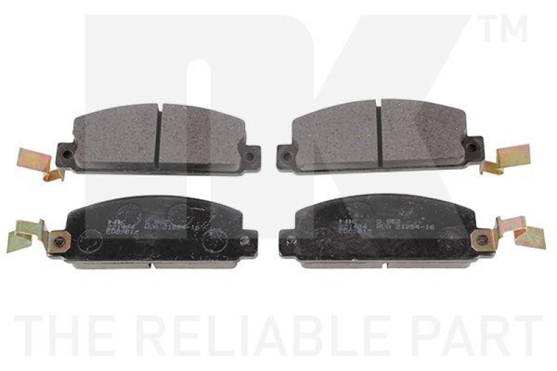 NK 221404 Bremsbelagsatz, Scheibenbremse f&uuml;r TOYOTA
