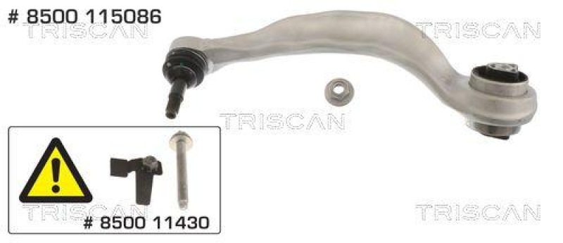 TRISCAN 8500 115086 Querlenker f&uuml;r Bmw