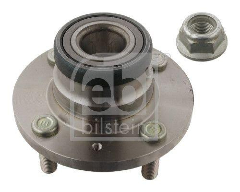 FEBI BILSTEIN 31478 Radlagersatz mit Radnabe und Achsmutter für MITSUBISHI