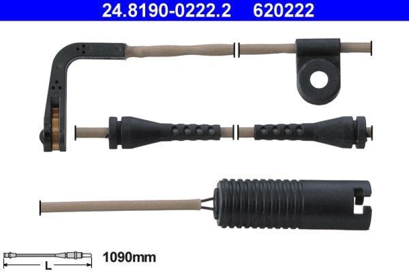 ATE 24.8190-0222.2 Warnkontakt für BMW E39