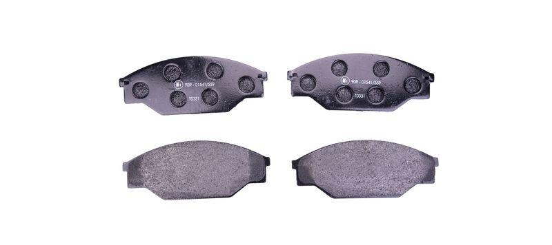 HELLA 8DB 355 006-121 Bremsbelagsatz, Scheibenbremsbelag für VW/TOYOTA