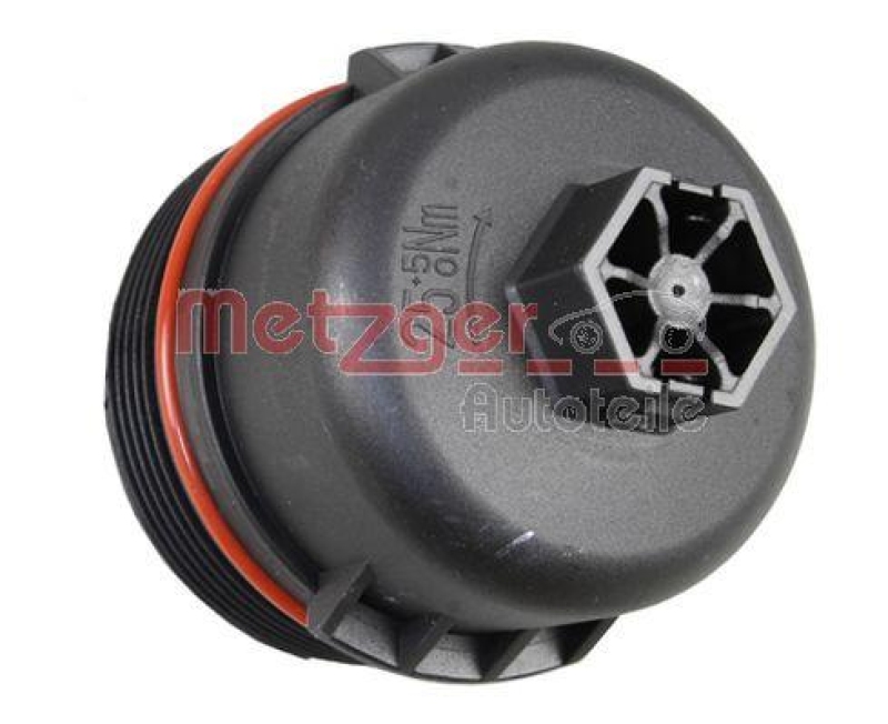 METZGER 2370039 Deckel, &Ouml;lfiltergeh&auml;use f&uuml;r CITROEN/FIAT/LANCIA/PEUGEOT