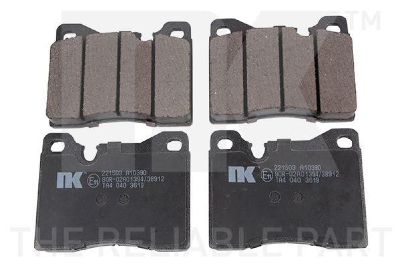 NK 221503 Bremsbelagsatz, Scheibenbremse f&uuml;r BMW