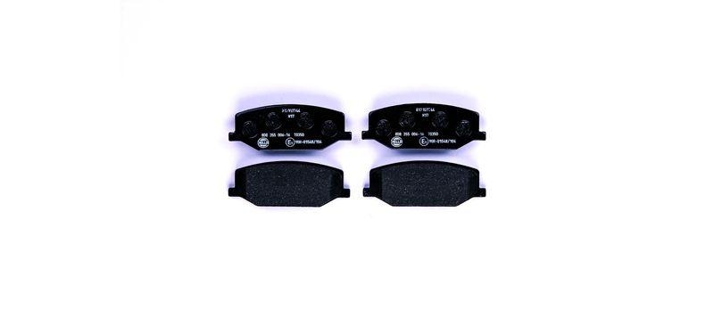 HELLA 8DB 355 006-161 Bremsbelagsatz, Scheibenbremsbelag für SUZUKI