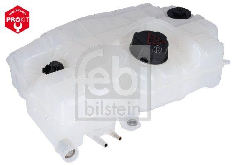 FEBI BILSTEIN 185920 Kühlerausgleichsbehälter mit Deckeln für Scania