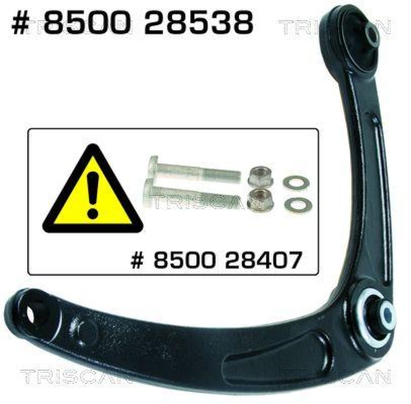 TRISCAN 8500 28538 Querlenker f&uuml;r Citroen, Peugeot