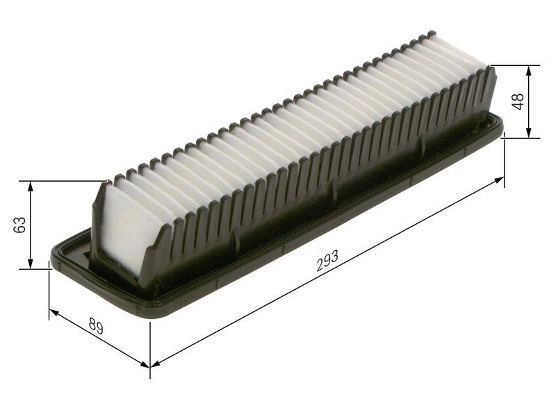 Bosch F 026 400 416 Luftfiltereinsatz S0416