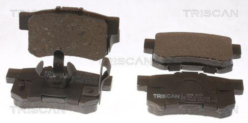 TRISCAN 8110 40058 Bremsbelag Hinten für Honda Stream