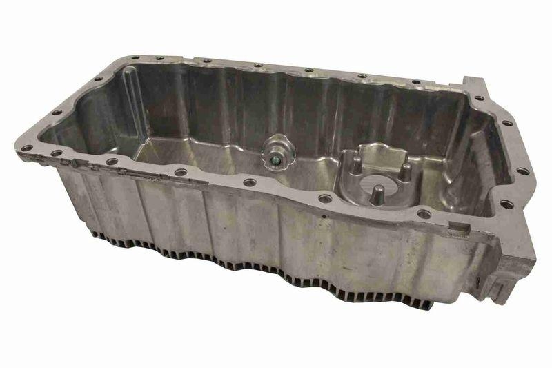 VAICO V10-1886 &Ouml;lwanne Aluminium, mit &Ouml;ffnung f&uuml;r &Ouml;lstandsensor f&uuml;r VW