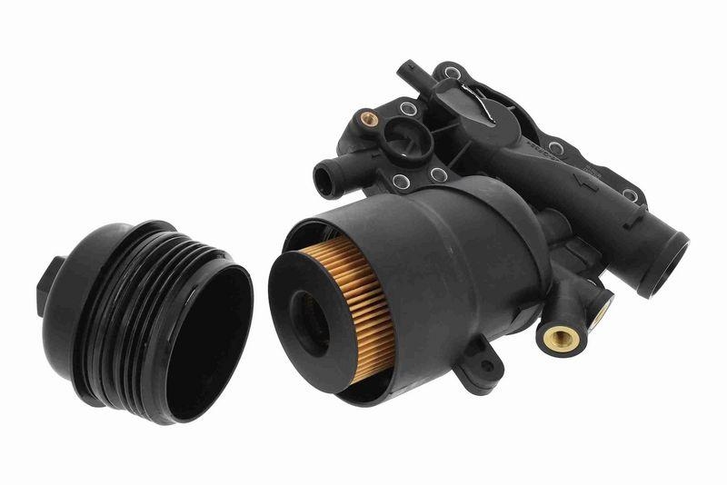 VAICO V45-0247 Gehäuse, Ölfilter mit Thermostat für PORSCHE