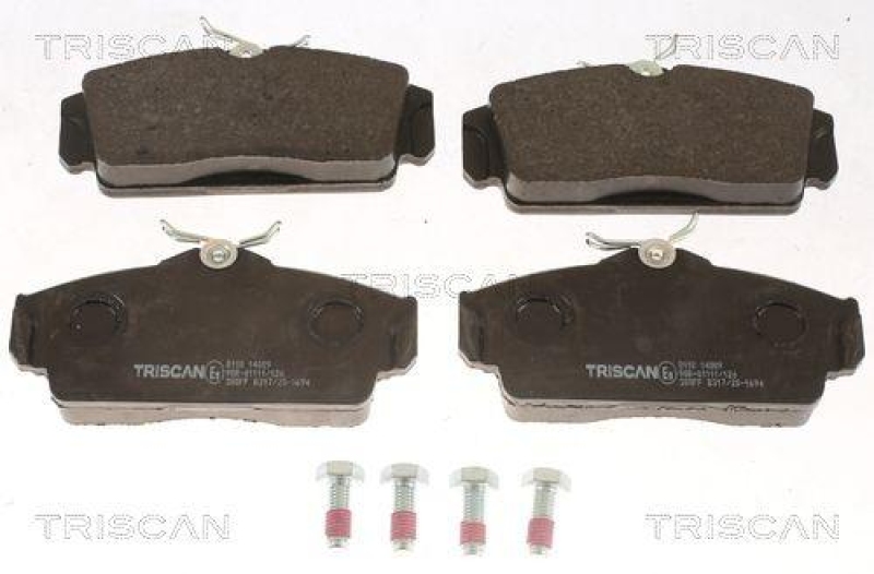 TRISCAN 8110 14009 Bremsbelag Vorne f&uuml;r Nissan Primera