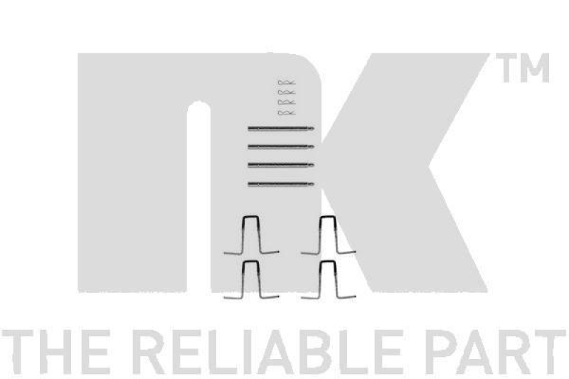 NK 7933977 Zubeh&ouml;rsatz, Scheibenbremsbelag f&uuml;r MERCEDES-BENZ