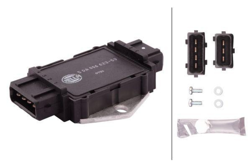 HELLA 5DA 006 623-591 Schaltger&auml;t, Z&uuml;ndanlage f&uuml;r AUDI