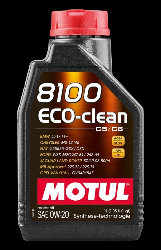 MOTUL 110322 Motoröl 8100 Eco-Clean 0W-20 Fass 60L
