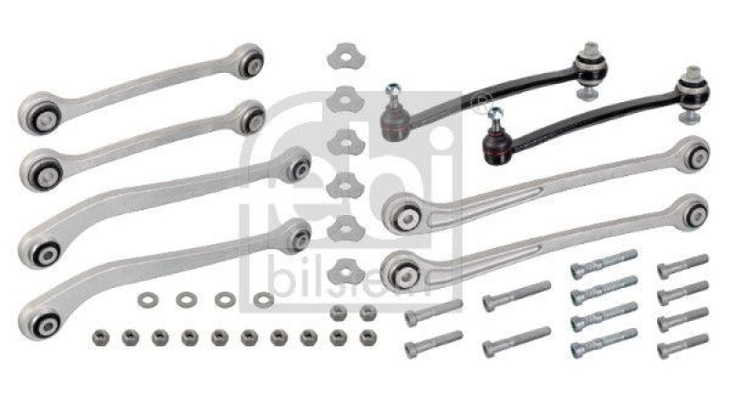 FEBI BILSTEIN 23800 Querstrebensatz mit Anbaumaterial ohne Verbindungsstange f&uuml;r Mercedes-Benz