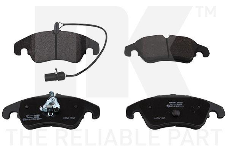 NK 2247107 Bremsbelagsatz, Scheibenbremse f&uuml;r AUDI