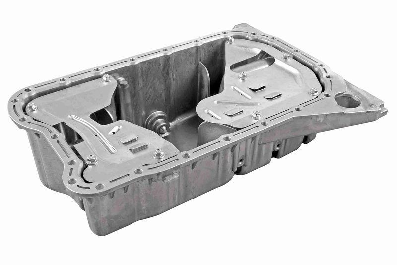 VAICO V10-5371 &Ouml;lwanne Aluminium, ohne Bohrung f&uuml;r &Ouml;lniveausens f&uuml;r VW