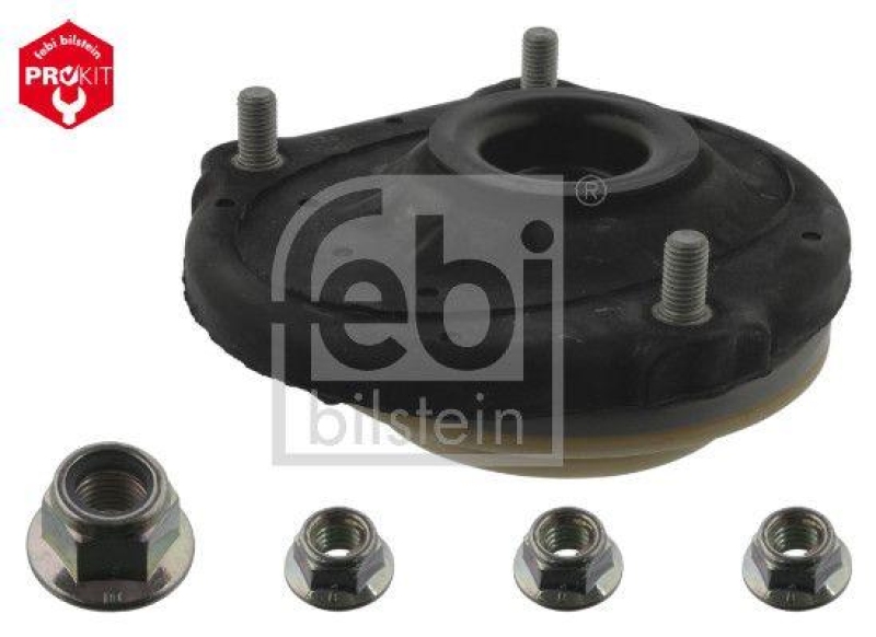 FEBI BILSTEIN 38205 Federbeinst&uuml;tzlagersatz mit Kugellager und Anbaumaterial f&uuml;r Fiat
