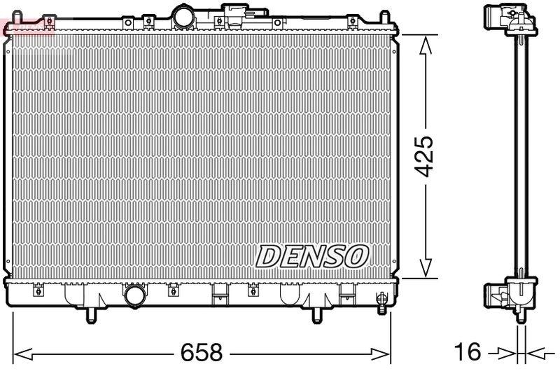 DENSO DRM45051 K&uuml;hler MITSUBISHI PAJERO PININ I (H6_W, H7_W) 2.0 GDI (00-07)