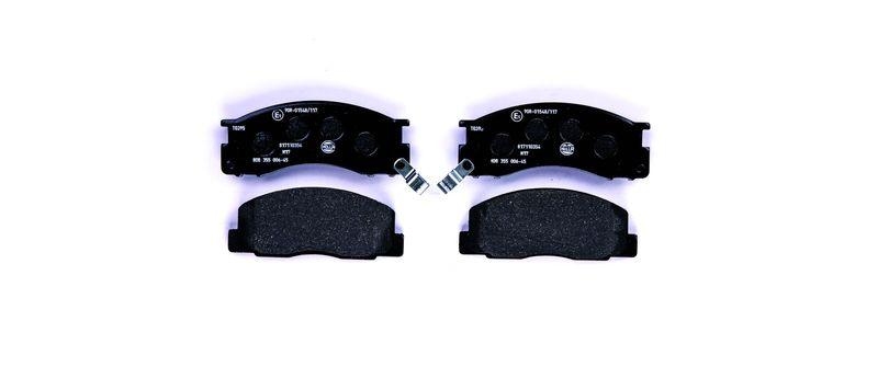 HELLA 8DB 355 006-451 Bremsbelagsatz, Scheibenbremsbelag f&uuml;r TOYOTA PREVIA (TCR2/TCR1)