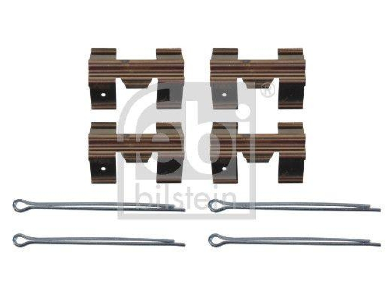 FEBI BILSTEIN 181474 Zubeh&ouml;rsatz f&uuml;r Bremsbelagsatz f&uuml;r Gebrauchsnr. f&uuml;r Befestigungssatz
