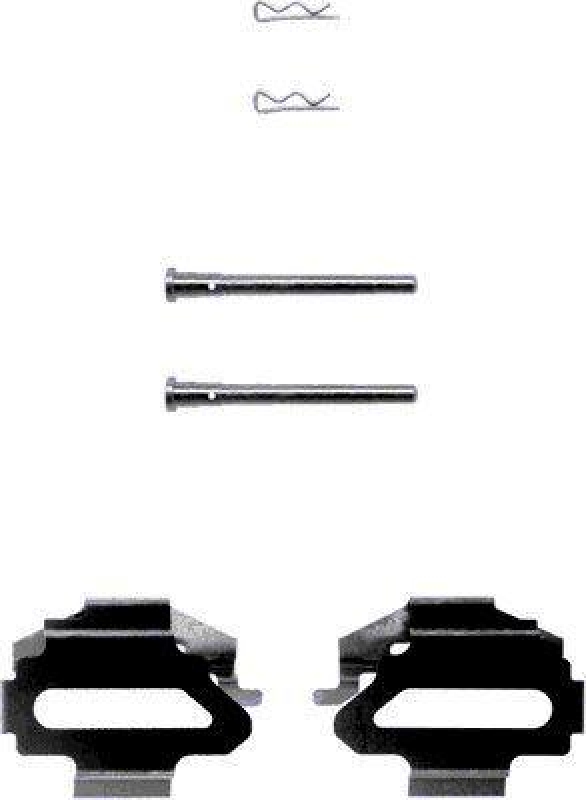 HELLA 8DZ 355 202-461 Zubeh&ouml;rsatz Scheibenbremsbelag