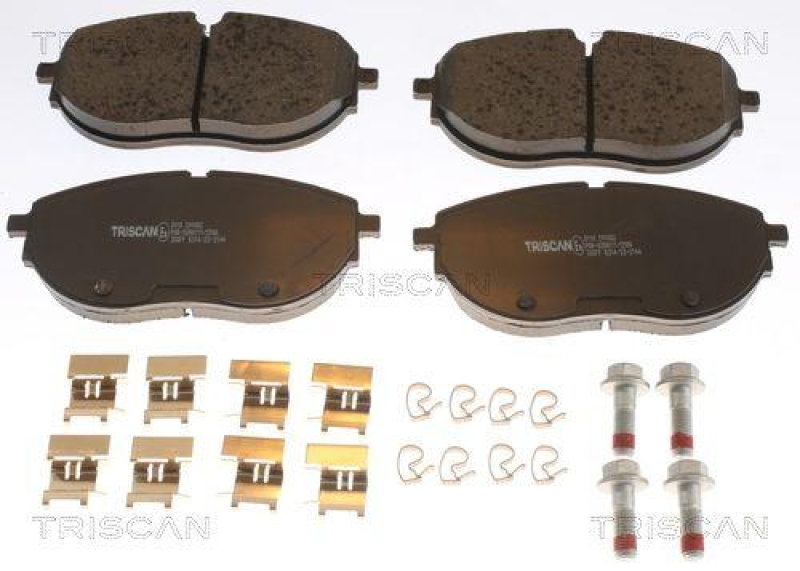 TRISCAN 8110 291002 Bremsbelag Vorne f&uuml;r Volkswagen