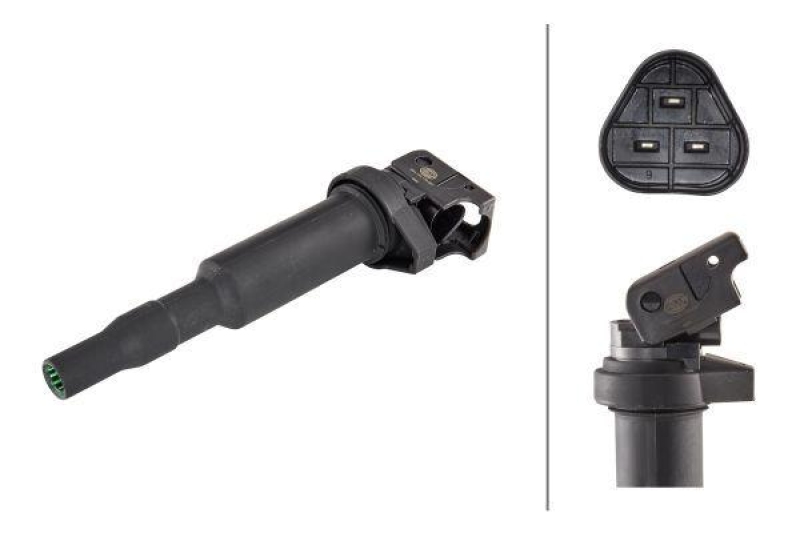 HELLA 5DA 193 175-491 Z&uuml;ndspule, 3 polig f&uuml;r BMW/P.S.A/MINI