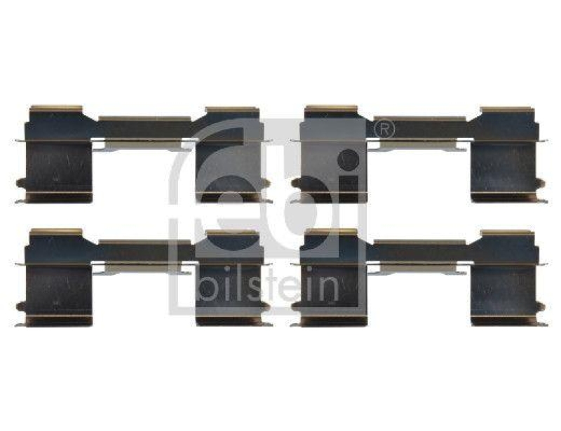 FEBI BILSTEIN 181476 Zubeh&ouml;rsatz f&uuml;r Bremsbelagsatz f&uuml;r Gebrauchsnr. f&uuml;r Befestigungssatz
